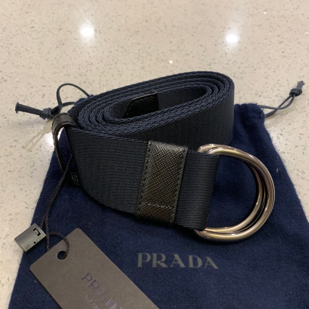 Prada Belt NWT - Color Black